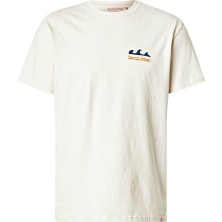 Revolution Printed T-Shirt Waves T-shirt Herrer størrelse L farve hvid