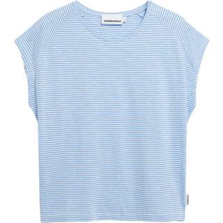 ARMEDANGELS Women's Ofeliaa Lovely Stripes T-shirt Damer størrelse XXL farve blå
