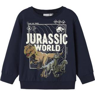 NAME IT Sweatshirt Jurassic For Navy Blazer