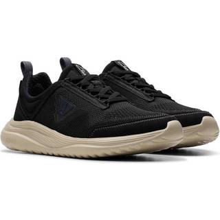 Clarkstil mænd. 26181637 Træningssko Lt360 Lo sort (45), Fast, Blonder, Casual