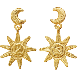 Cyra Øreringe, Gold Plated