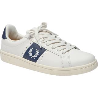 Fred Perry Herren Sneaker weiß Glattleder