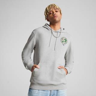 Men&#39;s GRAPHICS Super Puma Hoodie, Gray, Size M, Clothing - Light Gray Heather - M