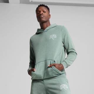Men&#39;s Puma Class Washed Hoodie, Green, Size S, Clothing - Green Moon - S