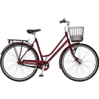 Skeppshult Damecykel Nova Premium 7-Vxl Flammerød