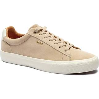 BOSS BLACK Aiden Suede Sneaker Light Beige