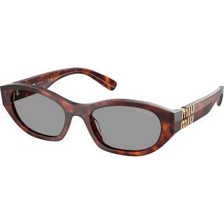 Miu Miu MUA03SF Asian Fit 21C40O 53 Solbriller Kvinder Tortoiseshell - Mahogany Red Brown Tortoise - 53mm
