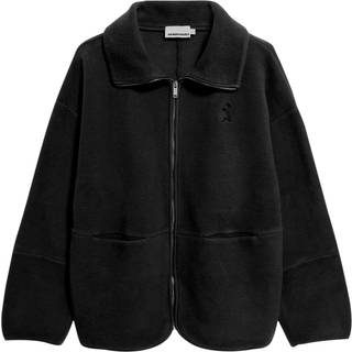 ARMEDANGELS Women's Anaawil Fleecejakke Damer størrelse M farve sort