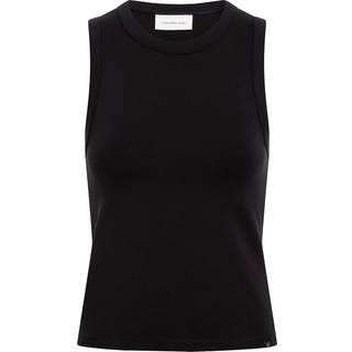 Milano Jersey Tank Top - Black - XS