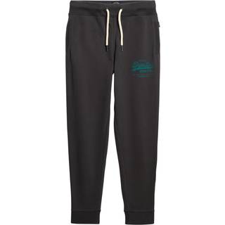 Superdry Superdry Black Classic Vintage Logo Graphic Joggers