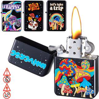 Champ High Metal Mushroom Benzin Lighter