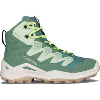 Lowa Kid's Maddox Pro GTX Mid Vandresko Børn størrelse 35 farve grøn