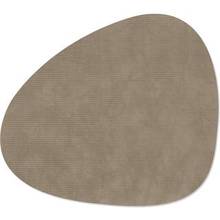 LIND DNA Corduroy dækkeserviet curve L Nomad Grey