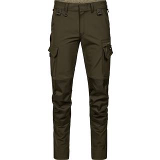 ENGEL Entire arbejdsbukser med 4-vejs stræk Forest Green/Sort 2337-234 K100