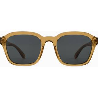 Emporio Armani Mand EA4245U 624687 Solbriller Acetat Gul Grå Geometrisk Normal