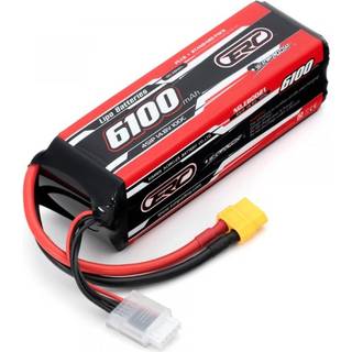 Sunpadow Li-Po batteri 4S 14,8V 6100mAh 100C XT60 stik