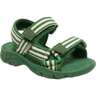 Bisgaard Sandal Addie Grøn Med Striber - Str. 32
