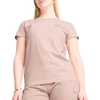Women&#39;s Puma ESS ELEVATED T-Shirt, Pink, Size XS, Clothing - Rose Quartz - XS