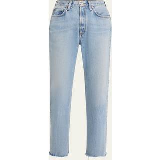 Agolde Leena high-rise flared jeans - blue - M