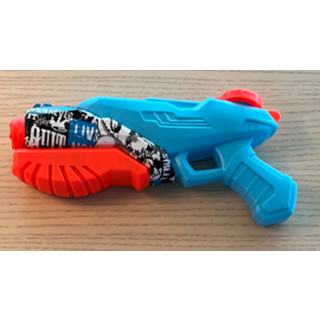 Happy Summer Water Gun 29 cm Graffiti - assorted