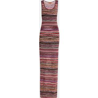 Missoni Striped knitted maxi dress - multicoloured - XS