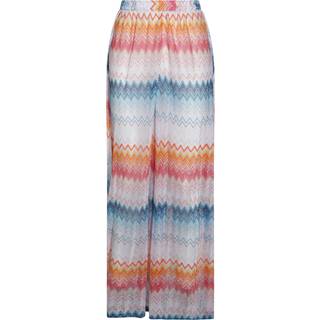 Missoni Zig Zag wide-leg pants - pink - S