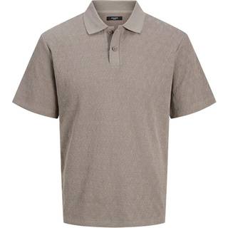 Ensfarvet Polo T-shirt