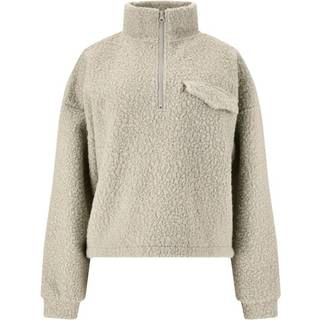 ATHLECIA Women's Florrie Sherpa Half Zip Sweatere Damer størrelse 42 farve beige