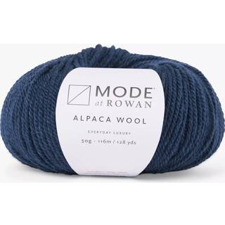 Mode at Rowan Alpaca Wool 011 Thunder Indhold: 50% alpaca, 50% uld Vægt/længde: 50 g = ca. 116 meter Anbefalede pinde: 3.75 mm Strikkefasthed: 10 x 10 cm = 23 m x 30 p Vask: Vaskes i hånden / Tørres fladt.