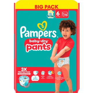 Pampers Baby Dry Pants Extra Large Big Pack bleer str. 6, 13-19 kg