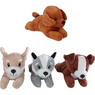 Bamser 20 cm - hund - flere varianter - assorteret
