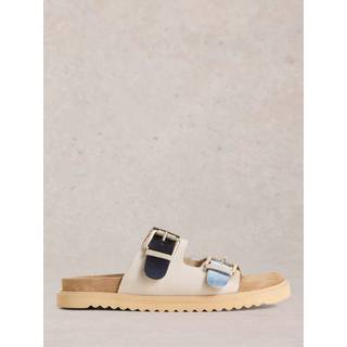 White Stuff White Stuff Blue Patty Footbed Sandals