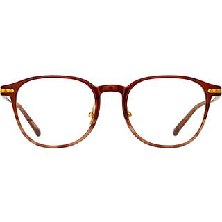 Linda Farrow ARNOLD LF63A Asian Fit C6 52 Briller Mænd Brun - Caramel Brown Horn - 52mm