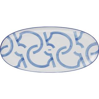 Royal Copenhagen Motif ovalt fad 37 cm