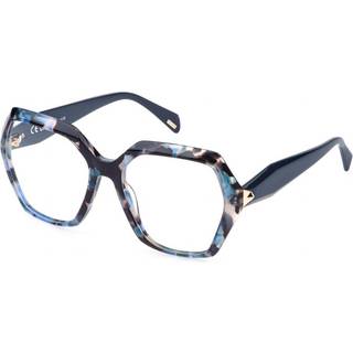 Police VPLR19 NEW CLUE 2 0P61 55 Briller Kvinder Tortoiseshell - Blue Tortoise - 55mm