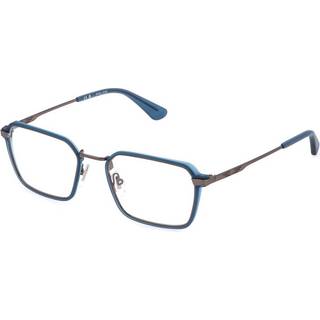 Police VPLQ71 CODE 8 0613 52 Briller Mænd Blue - Blue - 52mm