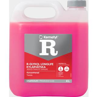 Kølervæske / glykol til motor Kemetyl R-Glykol Long-Life, ethylenglykol, koncentreret, 4 liter