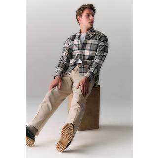 Lewis Tailored Skjorte, Bleached Pine Tartan, L