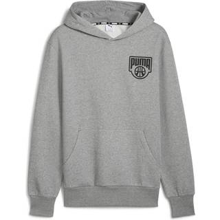 PUMA Posterize Basketball Hoodie Men, Clothing, Medium Gray Heather, L