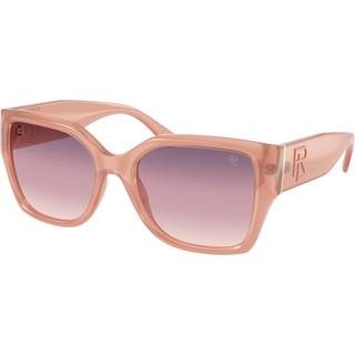 Ralph Lauren Kvinde RL8230U 6281U8 Solbriller Injiceret Rosa Rosa Firkantet Normal Skygge