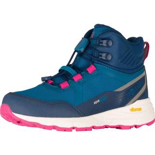 Trollkids Kid's Skarvan Hiker Mid XT Vandresko Børn størrelse 34 farve blå