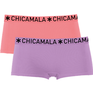 Meisjes 2-pack Boxershorts Effen