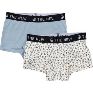 The New GOTS Hipsters 2-pak Ashley Blue 3-4 Y  Blå  3-4 år  kvinde