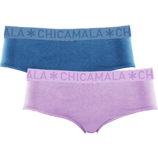 Meisjes 2-pack Briefs Effen