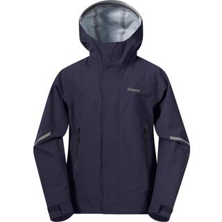 Bergans Juniors' 3L Shell Jacket Navy Blue, 128