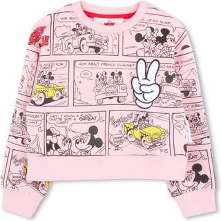 Marc Jacobs Kids x DisneyÂ® printed cotton jersey sweatshirt - pink - Y 5