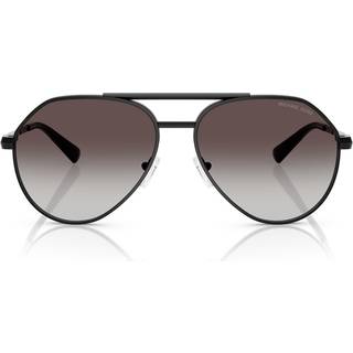 Michael Kors Mand MK1168 BRENTWOOD 10058G Solbriller Metal Sort Grå Pilot Normal Skygge