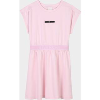 Givenchy Kids Logo cotton dress - pink - Y 12