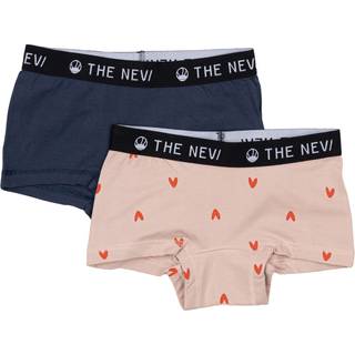 The New GOTS Hipsters 2-pak Mood Indigo 3-4 Y  Marineblå  3-4 år  kvinde