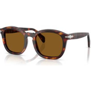 Persol Unisex PO0082S 24/33 Solbriller Acetat Skildpadde Brun Geometrisk Normal
